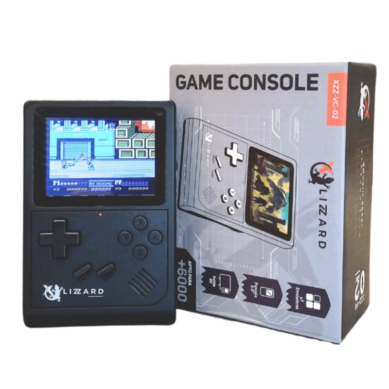 Consola Retro Portátil 6000 Juegos Pantalla 3.0"