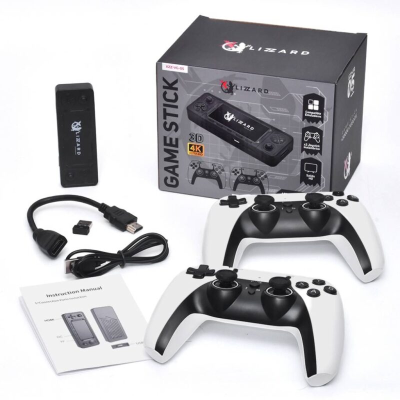 Consola Game Stick para TV 4K 64GB +30000 Juegos