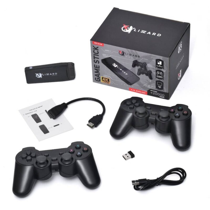 Consola Game Stick para TV+20000 Juegos 4K